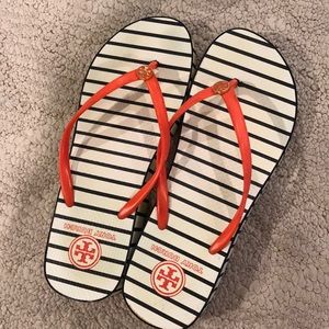 Tory Burch Wedge Flip Flops